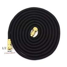 Long Rod Gun, High-Pressure Water Gun, Household Car Washing Tool, Metal Extension Rod, Rubber Handle, Car Washing Water Pipe Joint Set - A - View 2