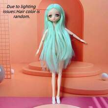 11.81 Inch Anime Style Fashion BJD Doll, Flexible Joints - Perfect Collectible Cute Cake Model, Suitable For All Holiday Occasions, Christmas, Birthday, New Year Gift - Multicolor - View 15