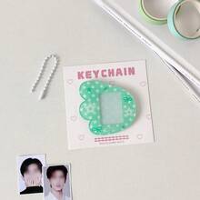 1pc Cute Cartoon 1 Inch Wing Shaped ID Card Holder, Idol Fan Certificate Protector, Bag Charm - Wing Card Holder - View 12