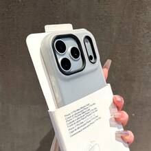 Minimalist And Stylish Jelly Two-In-One Phone Case, Compatible With IPhone 17 Pro Max, 16, 15, 14, 13, 12, And 11 Pro Max. Available In Multiple Colors For A Fashionable And Refined Look. - Yellow - View 6