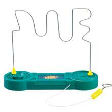Fictional Shock Challenge Game - Labyrinth Educational Toy With Light And Sound - Green - View 3