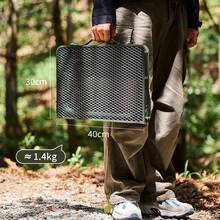 Naturehike 1pc Outdoor Camping & Picnic Portable MDF Folding Half-Grid Table - Multicolor - View 3