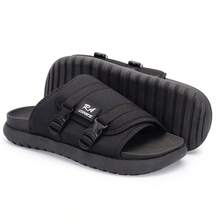 Asuna 3.0 Casual Polyester Lace-Up Outdoor Slippers - New Black Model - View 6