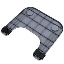 Wheelchair Tray Table With Cup Holder Removable Wheelchair Desk Lap Tray Table - Grey - View 8