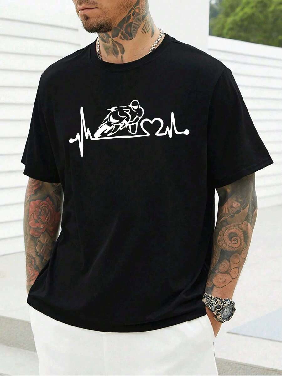 Magliette da uomo - nero - Visualizzare 1