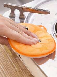 1pc Dishwashing Sponge, Kitchen Pot Cleaning Magic Sponge Block, Thickened Double-Sided Non-Stick Oil Stain Dishcloth - Multicolor - View 11