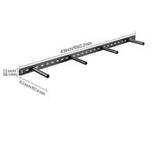 Regalhalterung, 1 Stk., Tragkraft 104 kg, Schwerlast Regalhalter 1092,2x157,4x38,1 mm, Regalträger für versteckte Regale, unsichtbare Halterung für schwebende Regale zur Wandmontage - 1092, 2x157, 4x38, 1 mm - Übersicht 10