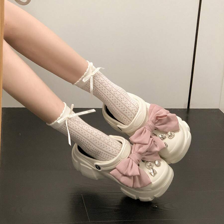 Women Clogs - White - View 1