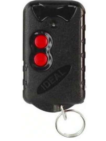 Controle Compatível PPA RCG GAREN UNISYSTEM MKN AGL INTELBRAS 433MHZ - IdealSE  Modelo 5103 PRETO