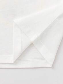 Balabala Baby Sleeveless Tank Top, Cute Design, Lightweight & Breathable Summer Outfit 2026 - Original White - View 5