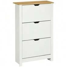 Shoe Cabinets - White - View 8