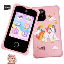 Children's Smart Educational Toy Phone, Unicorn Design, Supports 32G Memory Card, Multiple Styles Available, Ideal Holiday And Birthday Gift For 3-12 Year Old Boys And Girls - Multicolor - View 1
