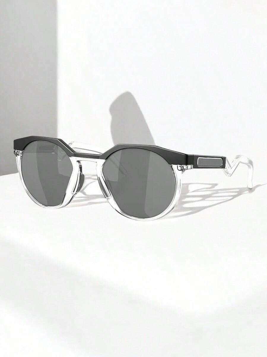 Gafas De Sol Redonda Para Deportes Proteccion Uv Polarizados - Gris - Ver 1