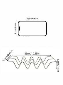 1个/3个装不锈钢墨西哥卷饼架，墨西哥卷饼架，不锈钢墨西哥卷饼支架托盘式，多格墨西哥卷饼架，三明治架桌面收纳架墨西哥煎饼架玉米饼卷夹子工具，墨西哥卷饼架 - 彩色 - 查看 10