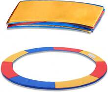 Trampoline Edge Protection, Frame Padding, Padded Spring Cover, Trampoline Accessory Set, Tear-Resistant And Durable (Ø244cm/Ø305/Ø366) - 10FT Ø305cm, Color - View 1