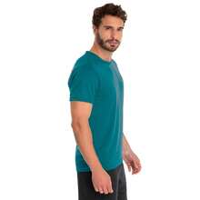Kit Of 5 Men's Dry Fit Sports T-Shirts With UV Protection - Mirante Store - 帝王綠 - 查看 4