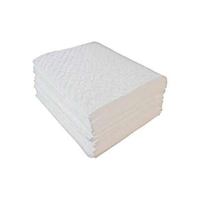 Oil Only Absorbent Pads - Premium Quality, Hydrophobic Fuel Absorbent Mats (200)