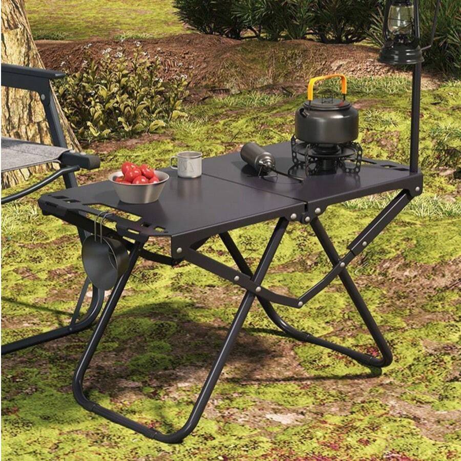Outdoor Folding Table - Suitable For Patio Picnics, Outdoor Travel, Camping, Gatherings With Friends