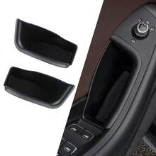 Caja de almacenamiento para puerta delantera de coche, 2 uds., para A6L A6 2012 2013 2014 2015 2016 2017 2018, contenedor de puerta interior ABS, funda, soporte Acc HWNV - A - Ver 9