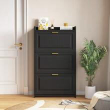 Shoe Cabinets - Black - View 6