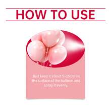 Balloon Glitter Spray Lights Up Party Atmosphere Decoration Easy To Apply Gloss Latex Balloon Spray - Spray - View 12