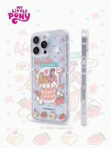 Officially Licensed My Little Pony Cartoon Character Design Phone Case, High-End Delicate, Compatible With IPhone 17/16/15/14/13/12/11/17 Pro Max/XS/XR/XS MAX, Shockproof Matte Back Cover - White - View 5