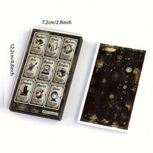 1 Set [Wise Witch Board Game Cards] - Magic Witch Card Game, Includes Fantasy Witch Tarot Deck, Strategy Role-Playing Card Game Suitable For Pagan Tabletop Gamers - Multicolor - View 5