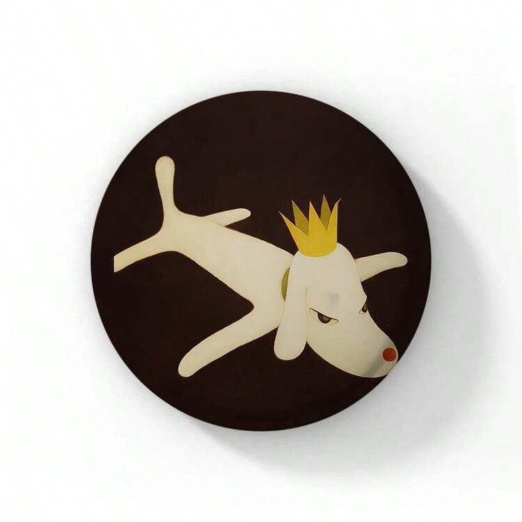 58mm Pop Art Creative Nara Yoshitomo Badge, Backpack Clothing Jewelry Accessory Cartoon Round Brooch, Collectible Fan Gift - 58 mm - View 15