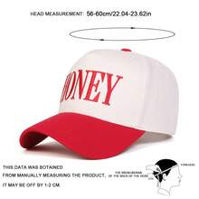 1pc Women's HONEY Trucker Hat, Personalized Letter Embroidery Baseball Cap, Streetwear Fashion Five-Panel Hat, Outdoor Sun Protection Casual Cap For Spring, Autumn, Travel, Beach - Multicolor - View 2
