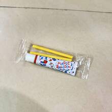 1/5/10个装 4色经典熊猫塑料泡泡，返校派对彩色泡泡气球，吸管吹气球创意气球，节日庆典派对皮纳塔填充物礼物（颜色随机） - 彩色 - 查看 14