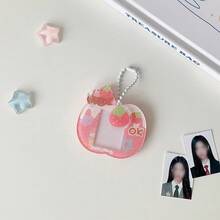 1pc Acrylic Cartoon ID Photo Holder, Cute Idol Fan ID Card Case, Bag Accessory - Cartoon Card Holder - View 14