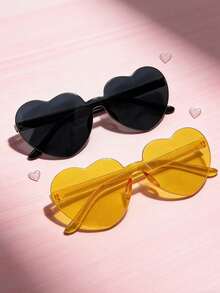 2 piezas, 14 piezas, 8 piezas, 5 piezas, 12 piezas, 16 piezas, 25 piezas, 50 piezas Surtido de elegantes vasos con forma de corazón, adecuados para fiestas y todas las estaciones - Multicolor - Ver 40