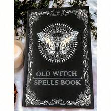 1 pieza El libro de hechizos del viejo mago - Guía de hechizos mágicos en inglés, útiles escolares, libro de referencia mágico delicado, regalo perfecto para amantes de la fantasía, niños, adolescentes y entusiastas de la brujería - Multicolor - Ver 2