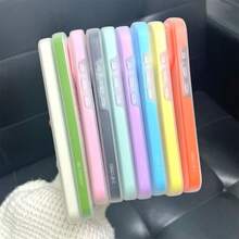 Minimalist And Stylish Jelly Two-In-One Phone Case, Compatible With IPhone 17 Pro Max, 16, 15, 14, 13, 12, And 11 Pro Max. Available In Multiple Colors For A Fashionable And Refined Look. - Yellow - View 8