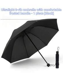 Thickened Windproof Umbrella, Manual Sun Umbrella, Sun Umbrella, Folding Umbrella, Women's Day, Travel Essentials, Wedding Favors, Y2k, Bedroom, Car Accessories Women, Kitchen Decor,Cute Stuff,Mother's Day Gift,Bedroom Decor,Garden,Kitchen Decor,Summer,Beach,Travel Essentials,Room Decor,Squishy,Graduation - Default - View 3