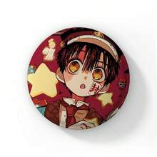 Broche de 58mm, se puede usar como accesorio para mochila, personaje de anime, insignia de cosplay de dibujos animados, decoración de ropa, regalo para amigos, estilo navideño - 58mm - Ver 22