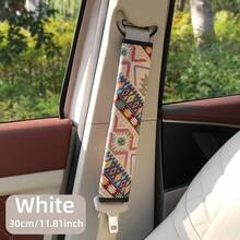 1pc Bohemian Style Seat Belt Shoulder Pad, Wear-Resistant And Durable, 12 Inch Or 20 Inch Length, Suitable For Cars, SUVs And Trucks, All Season Unisex, Automotive Interior Accessory - A - View 17