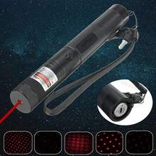 Pocket Laser Pointer, Long-Range Green/Red Laser Pointer, USB Rechargeable, Outdoor Emergency Laser Pointer, Demonstration, Interactive, Pet Toy Pointer - Green color light - View 2