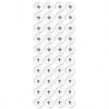 Perlas de acupresión para la oreja, terapia de masaje de acupuntura auricular que ayuda a relajar el Body y la mente, aliviar el estrés, fácil de usar. - Multicolor - Ver 19