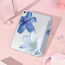 1个带笔槽的多角度磁吸支架保护套，支持自动休眠/唤醒功能，可爱平板电脑保护套，兼容Pro/Air/三星Galaxy A9/S9/S7/S10+/小米Pad/5/6/7 - 彩色 - 查看 5