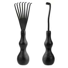 Bộ 4 lược chải tóc và râu cho nam, lược chải râu cán dài, lược chải tóc dầu, lược chải tóc thẳng màu trơn, lược tỉa và tạo kiểu râu cho nam, lược và bàn chải họa tiết da báo kèm kẹp tóc, đồ dùng cần thiết cho mùa tựu trường, du lịch và nghỉ lễ, phụ kiện tóc cho nữ. - Nhiều màu - Xem 12