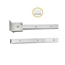 Varal dobrável retrátil – ideal para apartamentos, compacto e resistente ALUMINIO - Prata - Visão 4