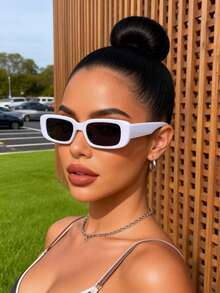 1pc Classic Personalized Leopard Catwalk New Vintage Women Fashion Eyeglasses For Driving Fishing Boating Street Snap Musical Festival Tropical Beach Vacay Outdoor Casual Activities Fashion Accessories Suitable For All Face Shapes - Multicolor - View 3