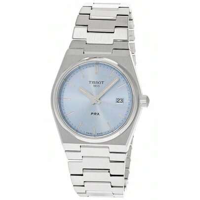 TISSOT PRX 35MM QTZ SS Light Blue Dial Unisex Watch T137.210.11.351.00