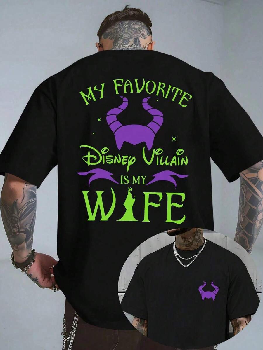 Disney Men T-Shirts - Black - View 1