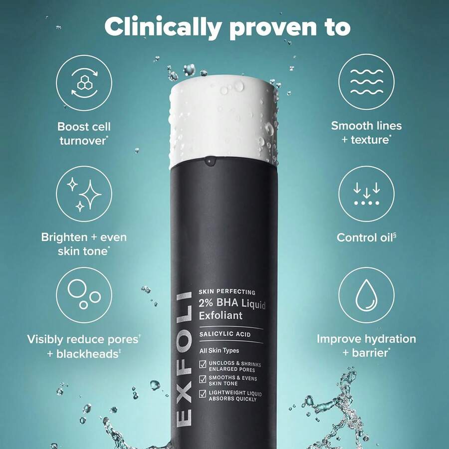 Paulas SKIN PERFECTING 2% BHA Liquid Salicylic Acid Exfoliant-Facial Exfoliant For Blackheads, Enlarged Pores, Wrinkles & Fine Lines - 2% BHA - 查看 1