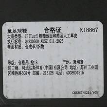 Adidas 幼儿男童 PREDATOR CLUB VEL TF J 足球鞋，低帮 KI8867 - 黑與白 - 查看 7