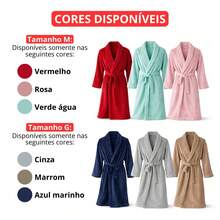 Corttex Microfiber Bathrobe - Premium Comfort And High Absorption - Warm And Super Soft Bathrobe - Xanh đậm - Xem 7