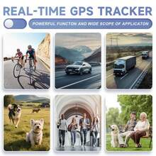 C21 0.8 Inch!Hidden Mini GPS Tracker For Vehicles Portable Real Time Magnetic Tracking Device Car Full Global Coverage Location Kids Dogs Trucks Person No Subscription Required Monthly Fee (Mini Size ﻿) - Black - View 6