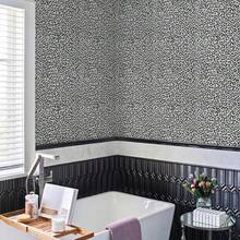1 Roll Leopard Print Yellow And White Self-Adhesive Removable Vinyl Wallpaper, Suitable For Home Decor, Wood Doors, Kitchen Cabinets, Desktops, Furniture Surface DIY Contact Paper - Leopard Print - View 7